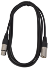 XLR Male to XLR Female Patch Lead 3 Pin Balanced Choice of Length